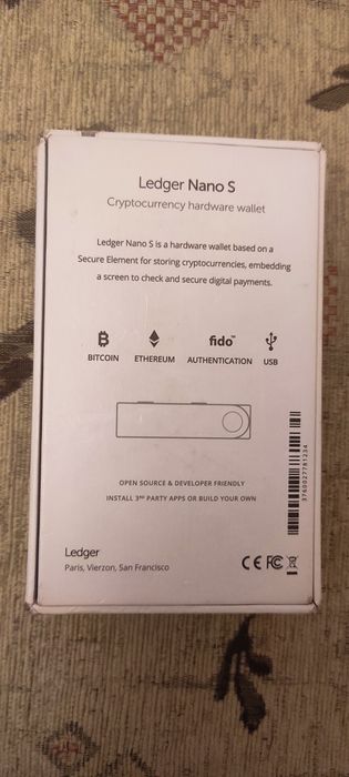 Ledger Nano S портфейл