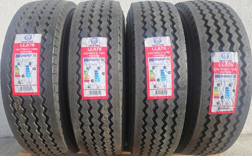 235/75 R17.5 132M, LEAO 14 PR, Anvelope directie remorca M+S, dot 5221