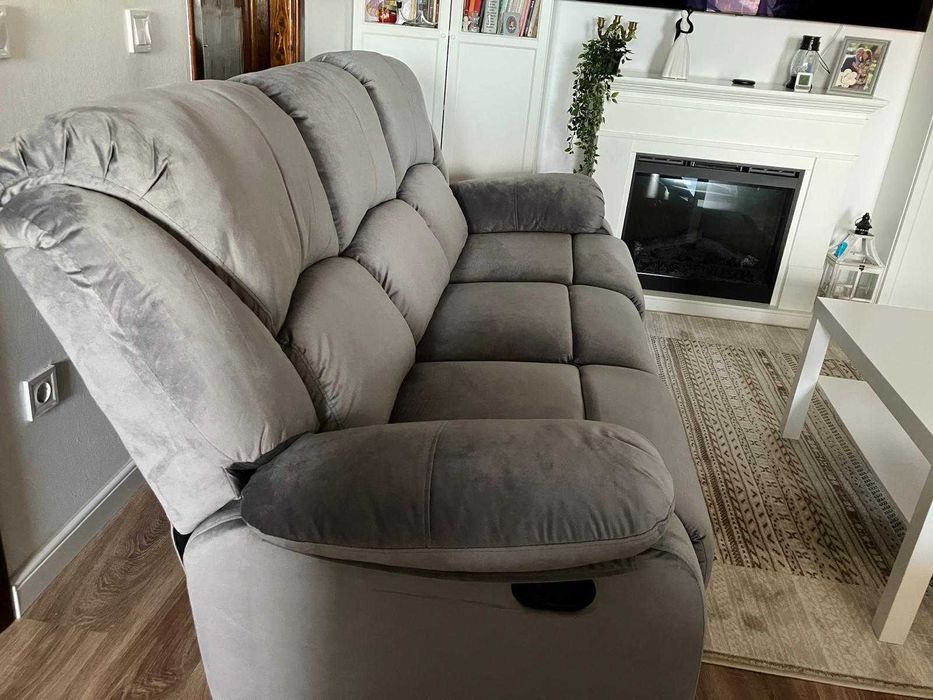 Canapea recliner 3 locuri