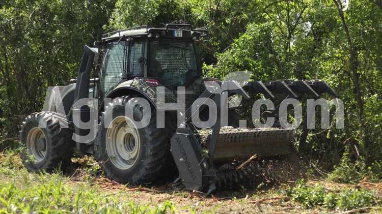 Tocator forestier de 225 cm cu dinți ficși / Black Grizzly