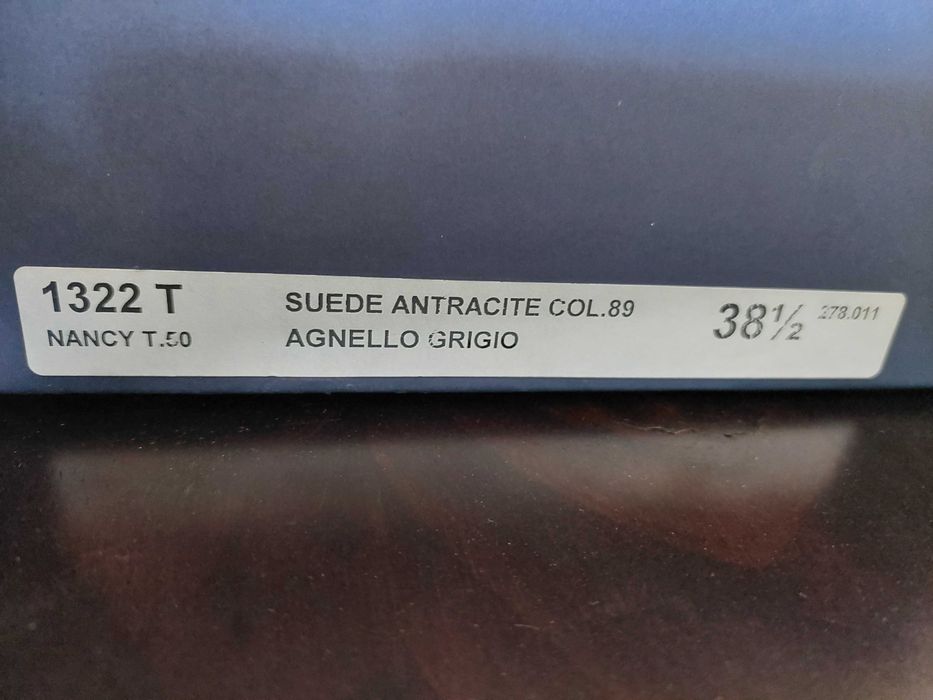 Зимни дълги велурени ботуши, размер 38,5