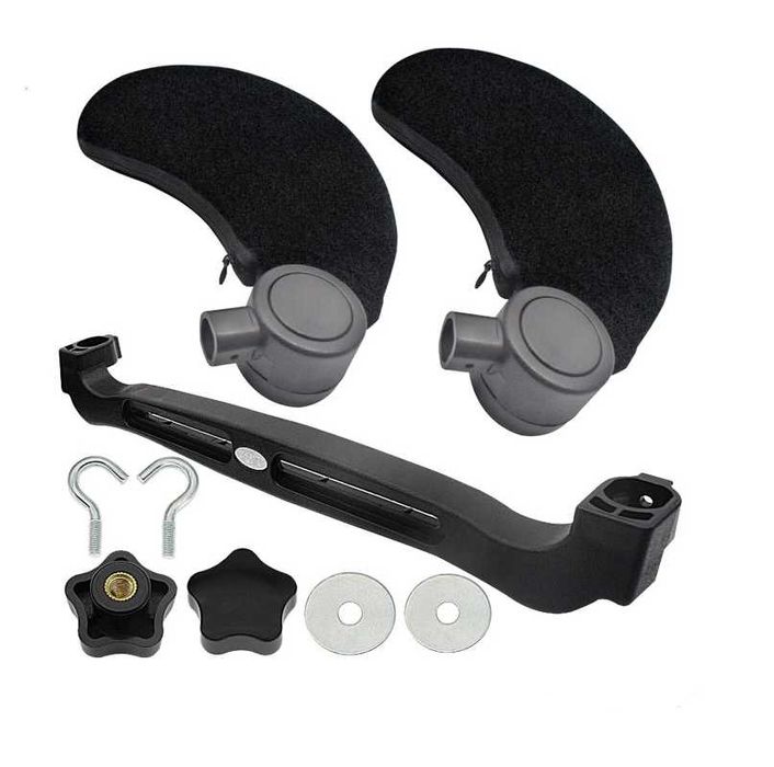 Възглавница за подглавник Mercado Trade, За деца, За кола, Черен