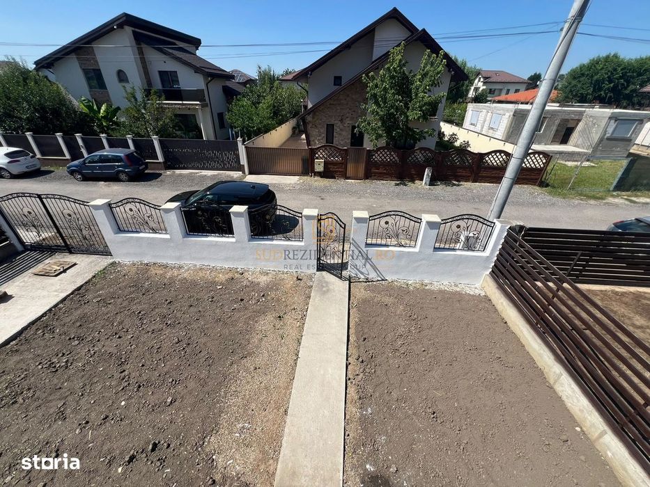 Vila individuala cu 7 camere, 5 dormitoare, teren 363 mp-Com. Berceni