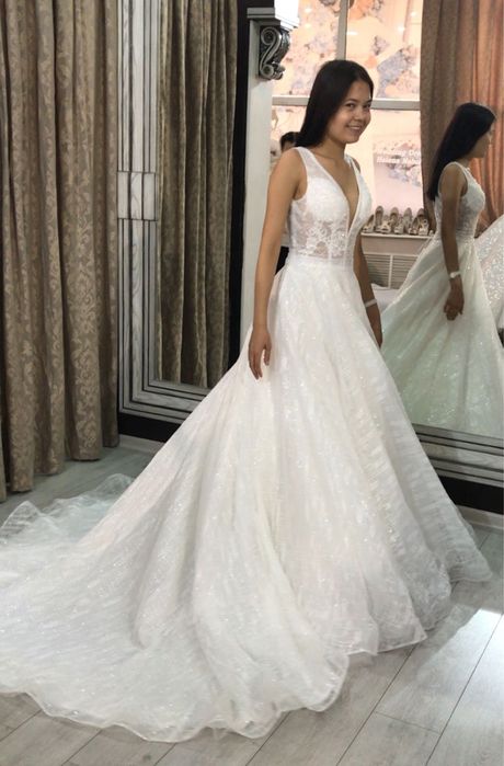 Продам свадебное белое платье