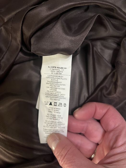 Rochie tricotata in carouri