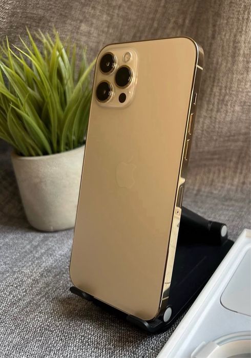 iPhone 12 PRO MaX • impecabil • Gold • 100% Bateria