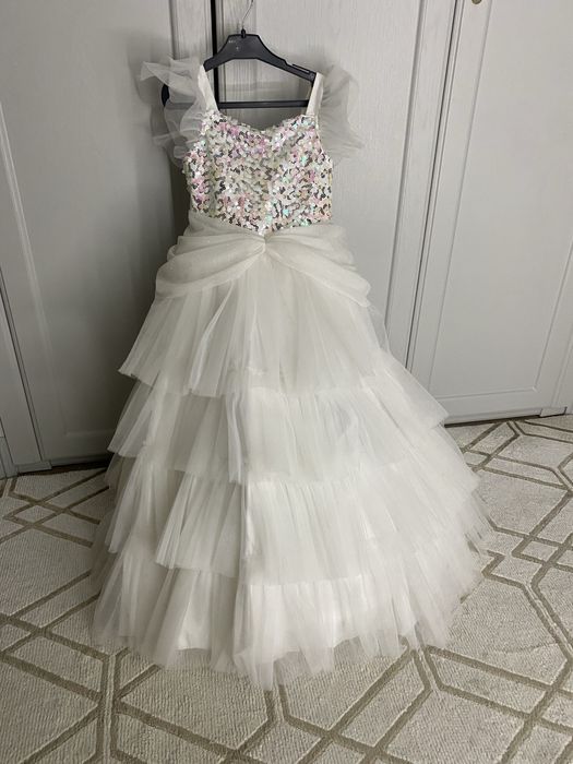 Вечернее платье для девочек 128 размера