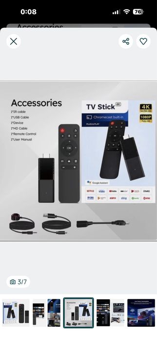 TV STICK 4К за телевизор 2 броя