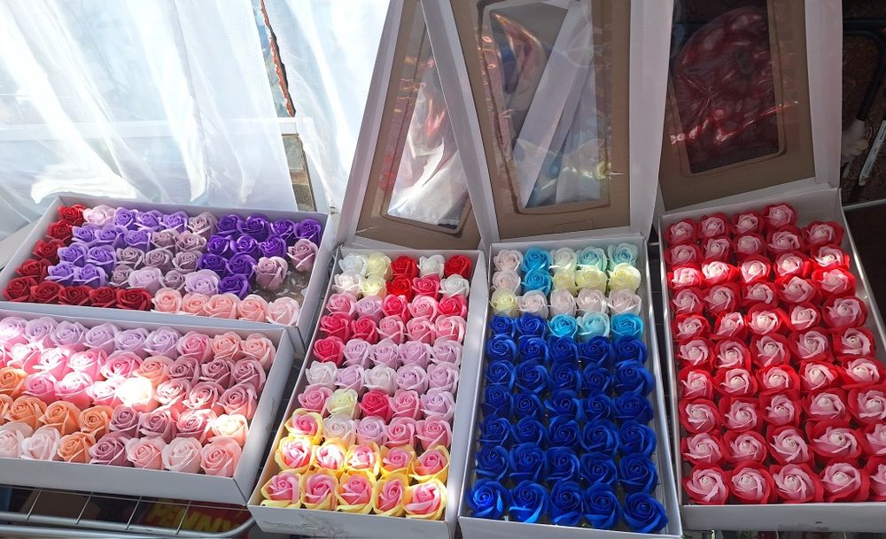 Trandafiri sapun 246 buc