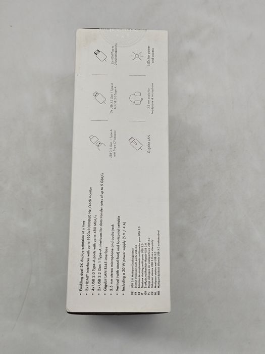 Stație de andocare ICY BOX USB-C (11-în-1) pentru 2 monitoare (2x HDMI