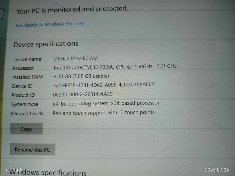 Tabletă Ruggon px501