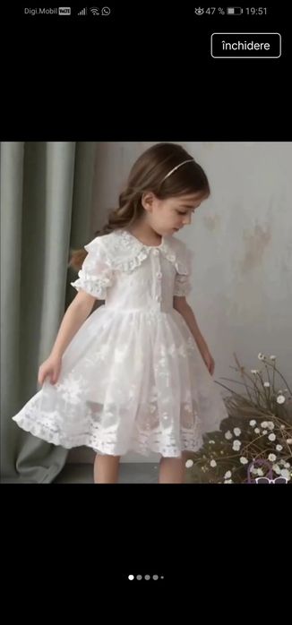 Rochie fetiță dantela