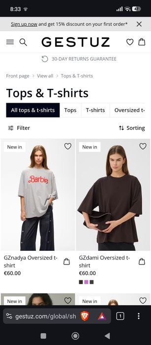 Gestuz - Designer T-shirt / Blouse