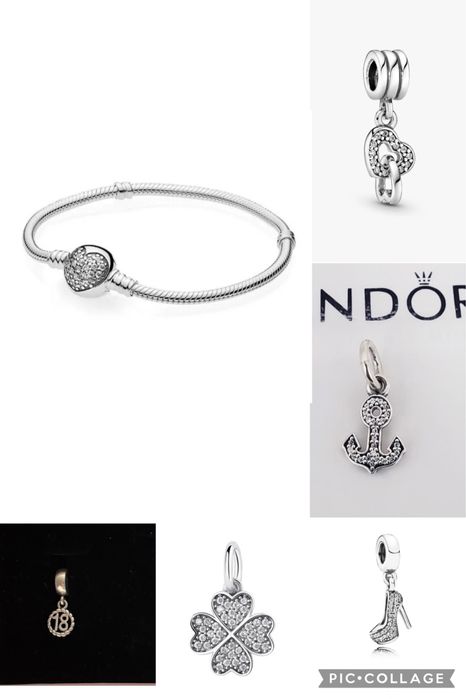 Гривна Pandora/талисмани Pandora