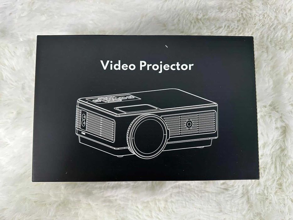 проектор Konsoefuly 200 инча, full hd 1080P, 15000 Lux, ±30° Keystone