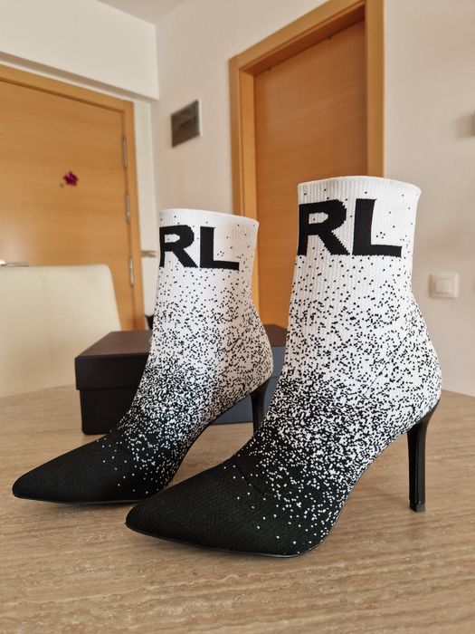 Botine de Primavara/Toamna Tricotate Karl Lagerfeld Pandora - 38