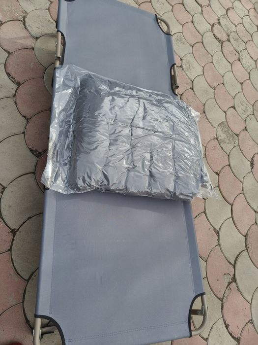 Раскладушка с матрасом