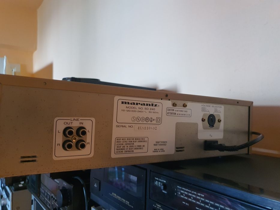 stereo casete deck sd 240 marantz