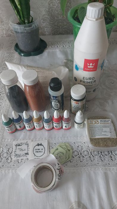 Набор б/у для гипса