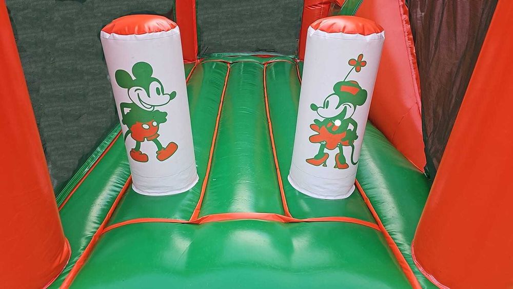 Tobongn gonflabi profesional, nou, cu trambulina pentru prescolari