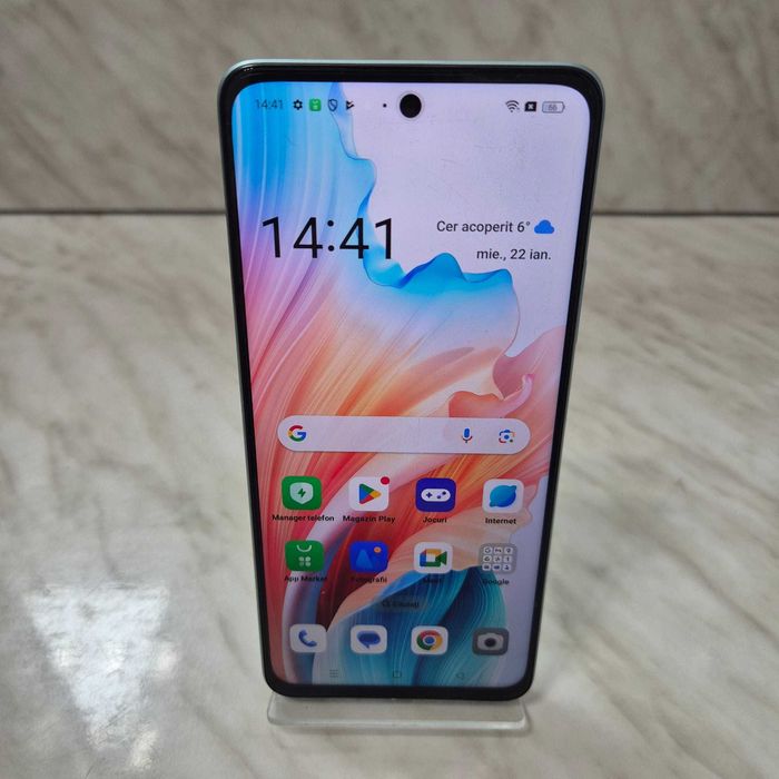 Telefon Oppo A58 4G Albastru Blue 128GB 6RAM Zeus Amanet Rahova 30496