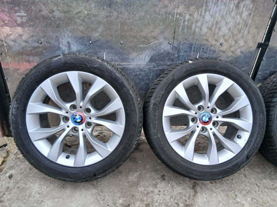Jante Aliaj R17 Originale BMW Cu Anvelope DOT 2024
