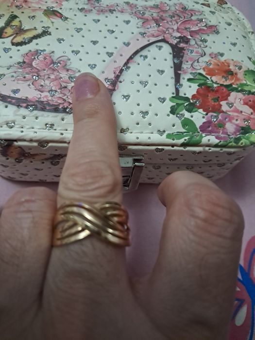 Кольцо золотое Россия 585