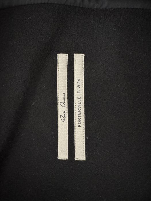 Rick Owens virgin wool jacket