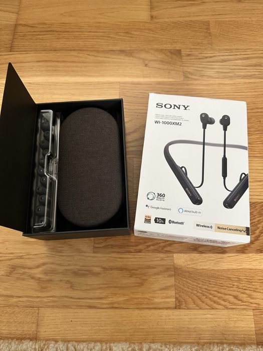 Sony WI-1000XM2 wireless noice cancelling