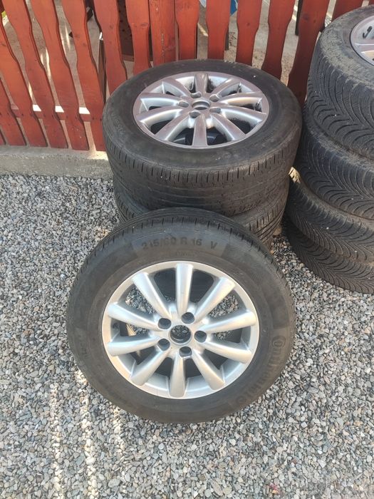 Vând cauciucuri 215/16 de vara Continental