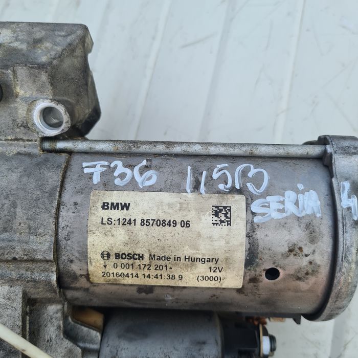 Alternator,electromotor,compresor clima bmw seria 4 grand coupe f36