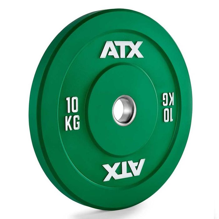 Сет 150 кг Олимпийски Дискове ATX Bumper Plates, Комплект Тежести