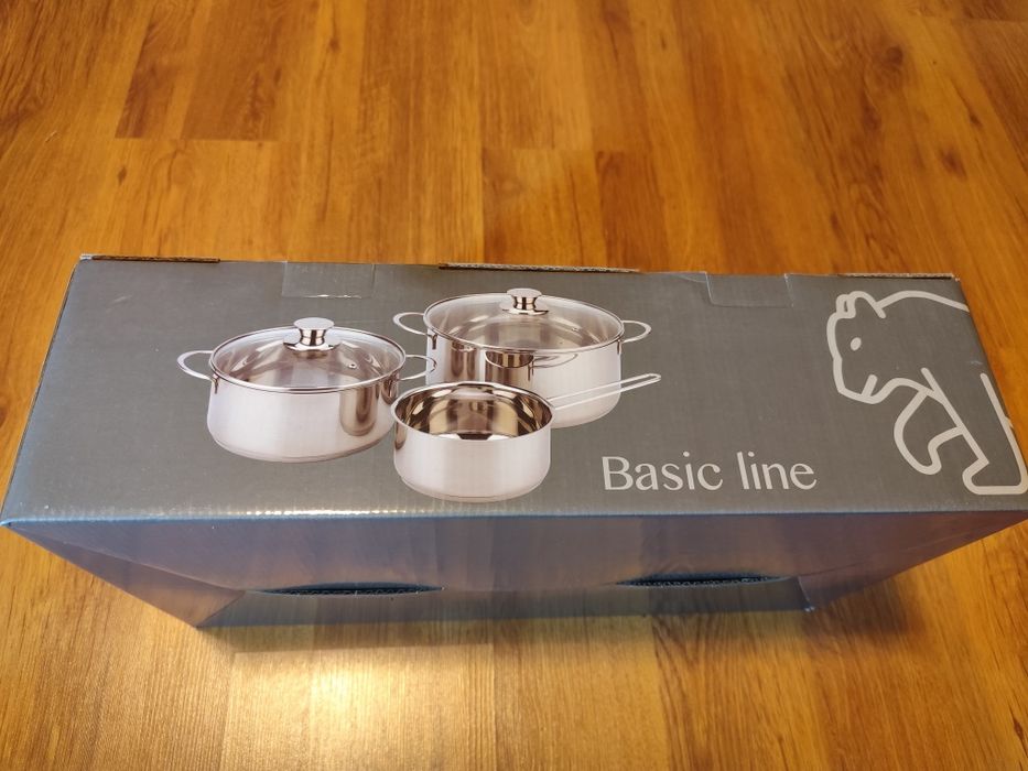 Setul de oale Berndorf Basic Line este un set de vase de gătit din oț