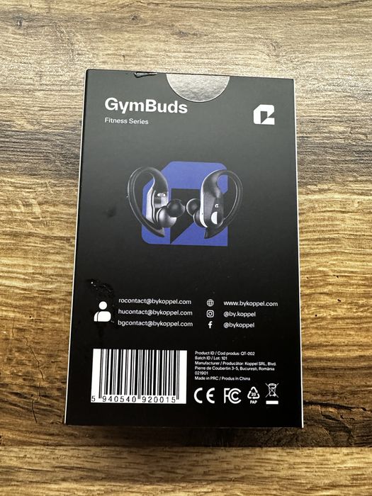Безжични спортни слушалки Qualtec GymBuds (Fitness Series) – Нови