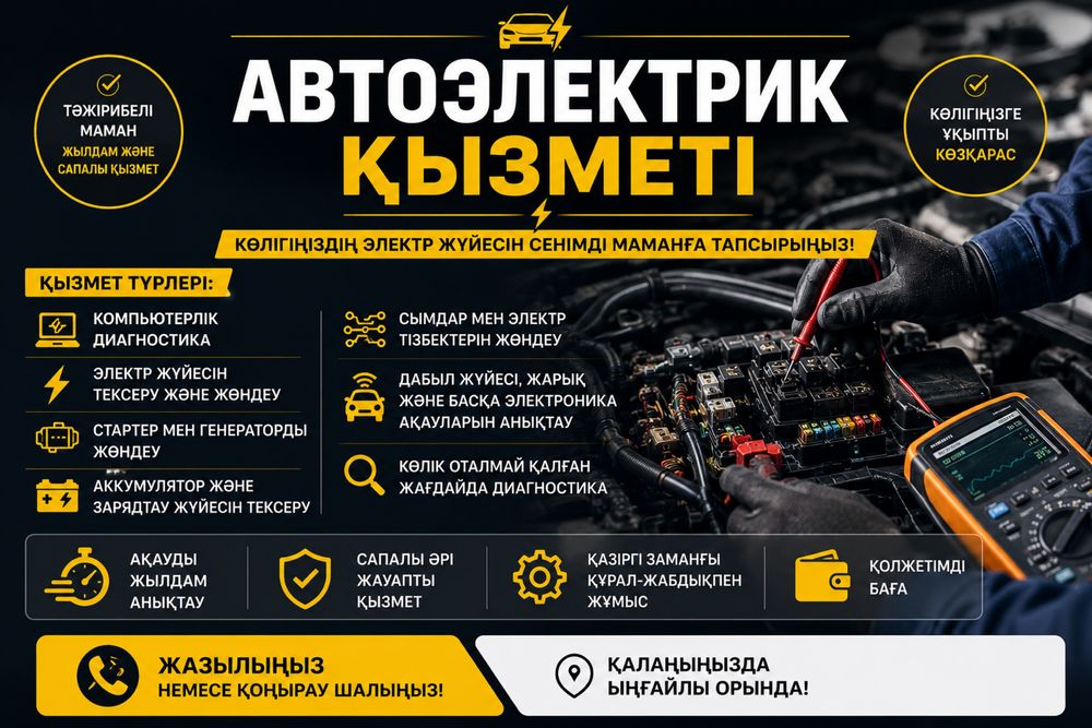 Кәсіби автоэлектрик қызметі