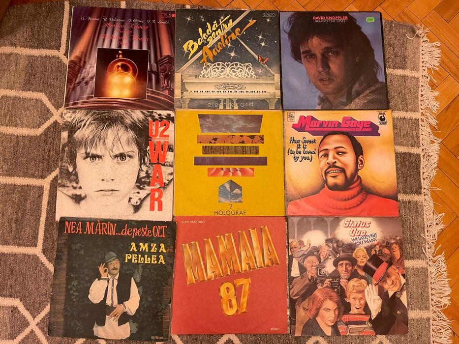 Viniluri Rock Pop Diverse (Lichidare stock) Sting, The Beatles, Smokies ,Modern Talking , Status Quo, Compact, Semnal M