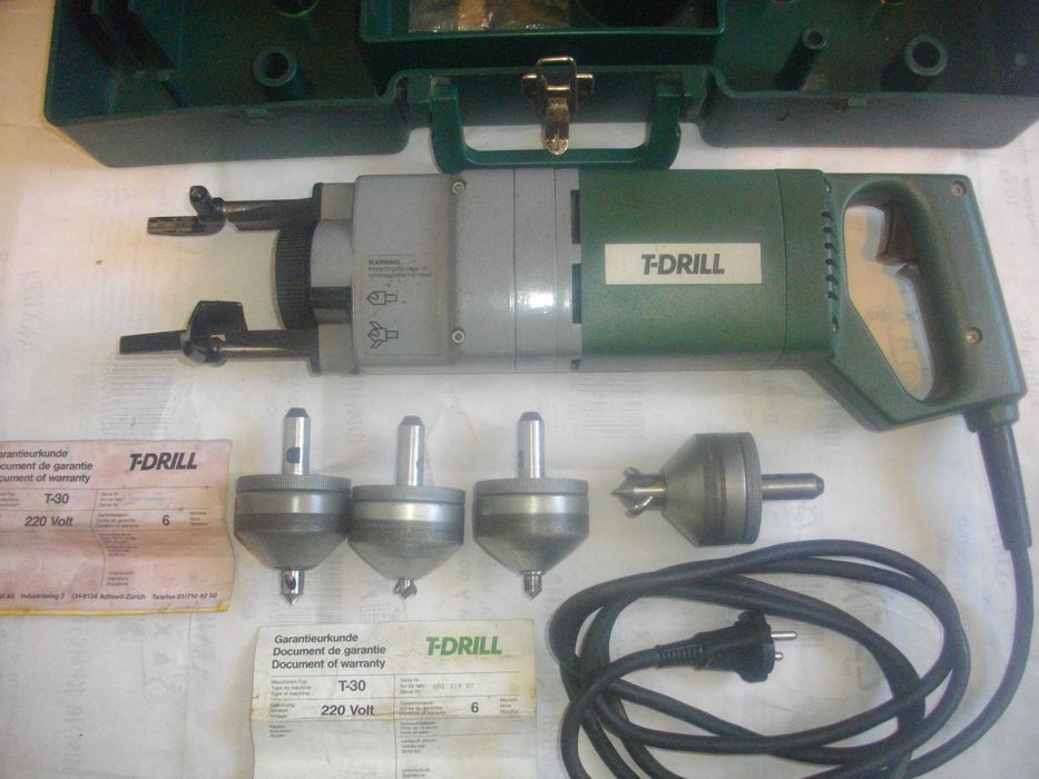 T-DRILL Машина формоване тръби/ Тръбогиб/ Такер пневматичен Щанц клещи