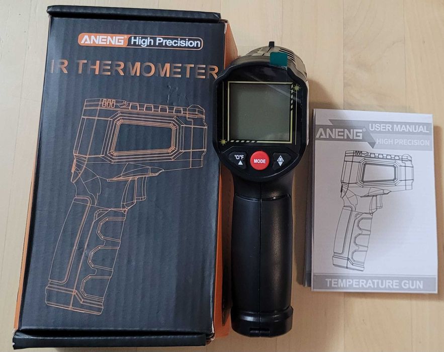 Инфракрасный термометр пирометр ANENG TH202