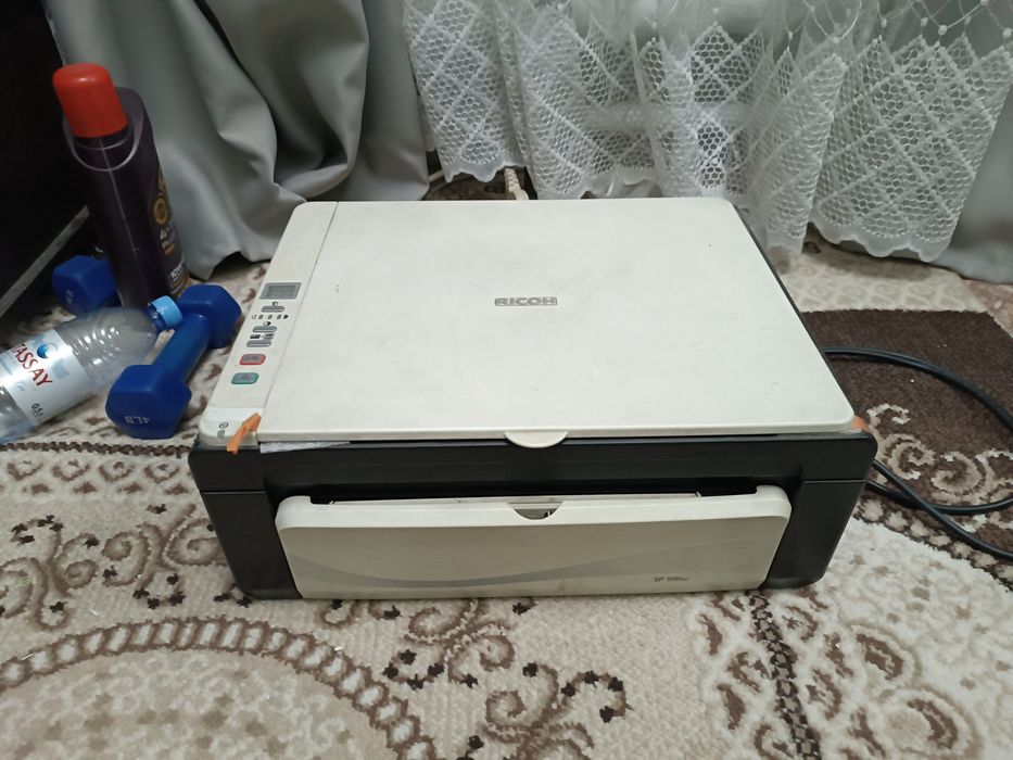 Принтер Ricoh SP 110SU белый-черный