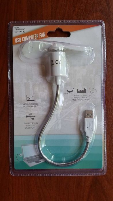 Нов вентилатор с USB захранване - портативен летен охладител