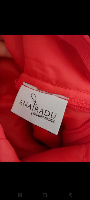 Rochie rosie Ana Radu S