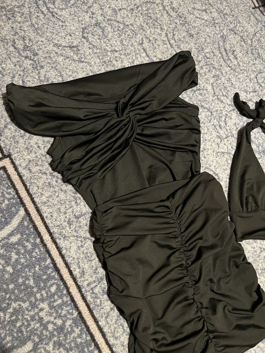 Дамски комплект пола и топ, пола и блуза, пола и боди