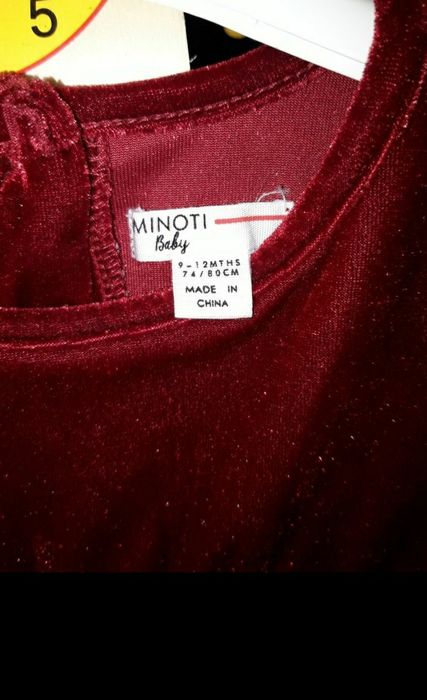 Rochie catifea mar.74-80