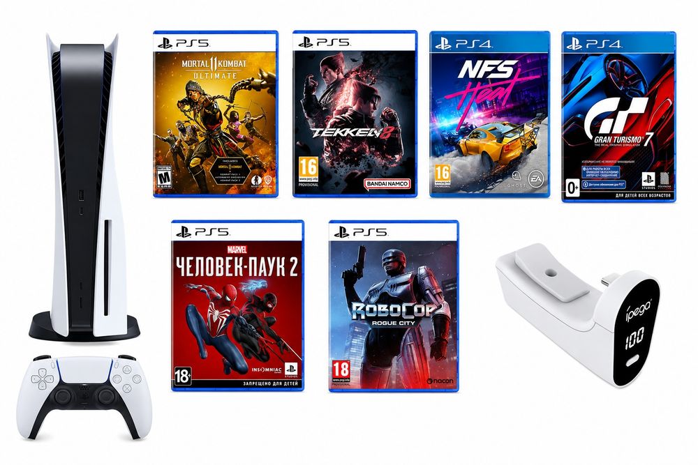 Продам PS 5 с дисководом, в идеальном состоянии.