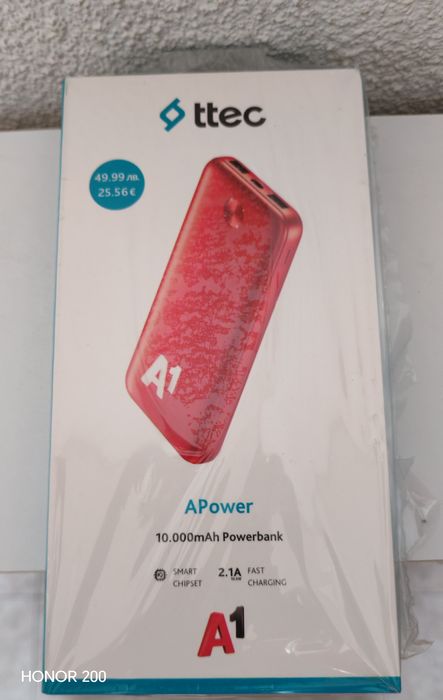 Външна батерия ttec APower