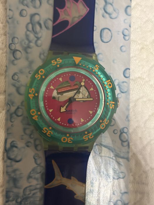 1991 Swatch SDN101 Happy Fish Watch