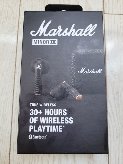 Casti In-Ear Marshall Minor IV, True Wireless, Bluetooth