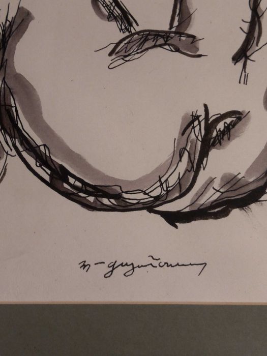 Tablou, Marcel Guguianu - Nud