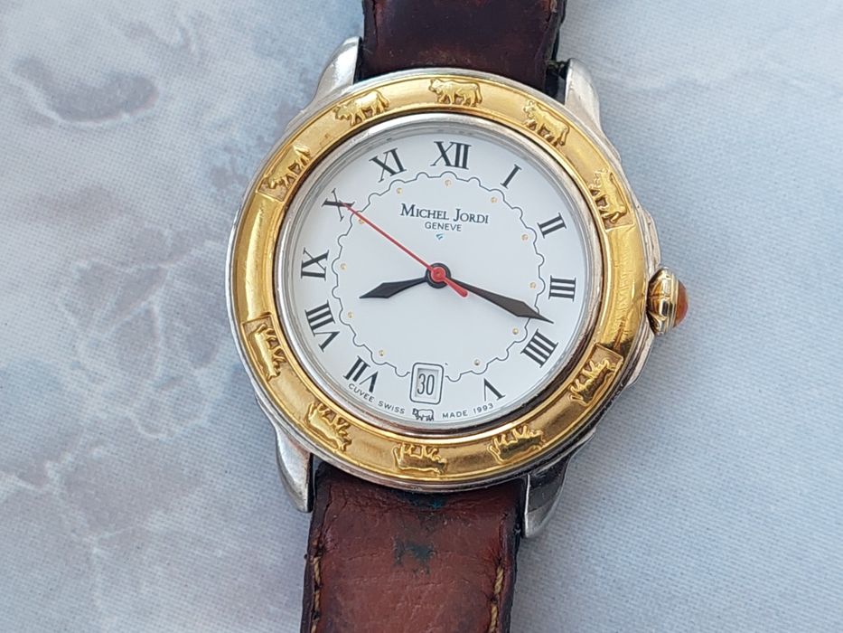 Ceas Michel Jordi quartz cu diam. de 37 mm fc, functional, colectie vi