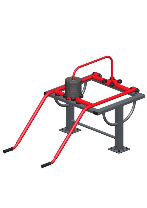 Тренажер уличный «Приседания СТ 025-01»